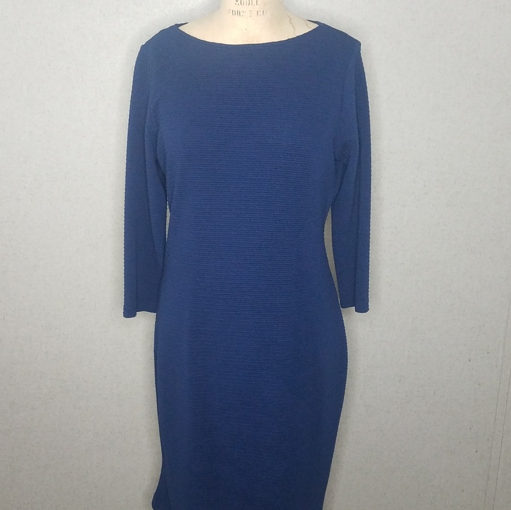 Sharagano Textuered Dress